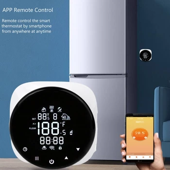 Wifi inteligent Termostat de Cameră cu regulator de Temperatură pentru Încălzire prin Pardoseală Electric Tuya Alexa Voce Telefon App Control de la Distanță