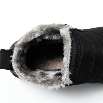 MCCKLE Femei Cizme Ultralight Pantofi de Iarna pentru Femei Glezna Botas Mujer Waterpoor Cizme de Zapada de sex Feminin Alunecare Pe Pantofi Casual Plat Pluș