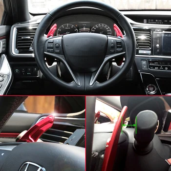 Volan pentru schimbarea vitezelor Zbaturi Extensie Pentru Honda Accord Civic CRV Odyssey Pilot Insight Claritate Acura MDX RDX ILX TLX Roșu