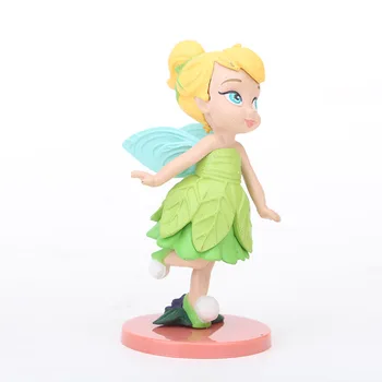 Disney Princess Jucării 9pcs 5-8cm Frozen Elsa, Anna, Kristoff Moana Zână de Acțiune Figura Păpuși pentru Copii Jucarii Pentru Copii Cadouri