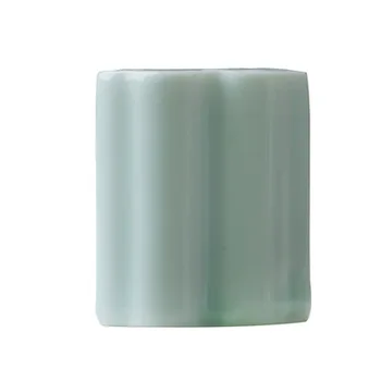 Ceramica capac spate alb de porțelan acoperă capacul titularul cadru capac de fier Japoneză grăsime de culoare albă capac titularul cadru Kombucha ceai recuzită sp