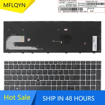 Noua Tastatura pentru HP Elitebook 850 G5 755 G5 ZBook 15u G5(cu punct,Win8,NE) fără iluminare din spate