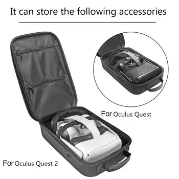 Calitate inalta EVA de Stocare de Caz Pungă de Protecție Ochelari VR Organizator Pentru Oculus Quest All-in-one VR Sac de Depozitare Pentru Oculus Quest 2