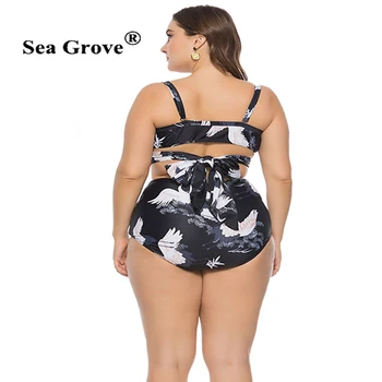 Sexy Bikini Set pentru Femei Costume de baie 2021 Plus Dimensiune 3XL 4XL 5XL Costume de baie Femei Costum de Baie la Piscină Plajă Purta Costume de baie