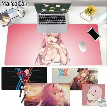 MaiYaCa Meu Preferat de Anime Dragă în FranXX Birou Soareci Gamer Moale Mouse Pad Transport Gratuit Mari Mouse Pad Tastaturi Mat