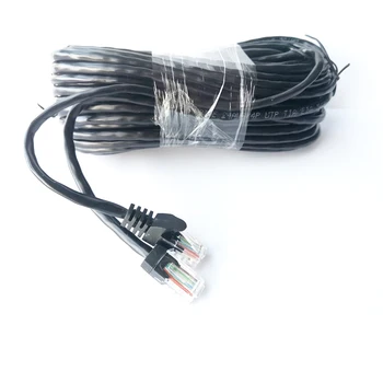 Valoarea 4 buc 20M 65ft cat5 Cablu de Rețea Ethernet RJ45 Patch-uri în aer liber rezistent la apa Cablu LAN Fire Pentru CCTV, Camera IP POE Sistem