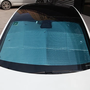 Masina parasolar Pentru Tesla Model 3 mașină de bloc de Soare Soarele de protecție parasolar Fata fereastră mașină de bloc de Soare styling auto