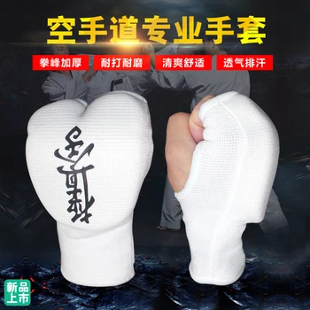 Alb Negru Culoare Taekwondo Mănuși de Mână Protector WTF Aprobat de Sport aparatoare de Box Mănuși de Mână Instrument de Protecție