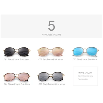 MERRY DESIGN pentru Femei ochelari de Soare Polarizat Ochelari de Soare Moda de Metal Templu Protectie UV S'6108