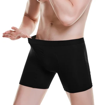 5pcs Boxershorts Oameni Timp de Bumbac Om Respirabil, Flexibil Solid pantaloni Scurți Boxer cu Fly Chiloți Pluse Dimensiune boxer hombre para