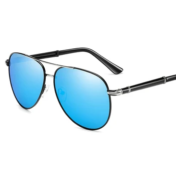 Noul Brand Bărbați ochelari de Soare Polarizat Ochelari de Conducere UV400 Pilot ochelari de Soare Metal Vintage Polarizate gafas de sol hombre Transport Gratuit