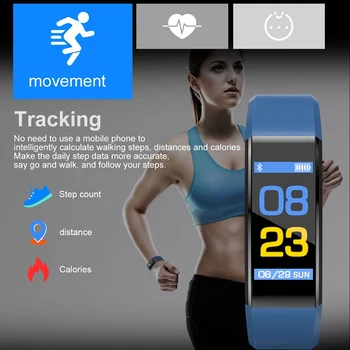 Brățară Inteligent Tensiunii Arteriale Monitor De Ritm Cardiac Fitness Tracker Bratara Smartband Pentru Onoare Mi Band 3 Se Potrivesc Pic Ceas Inteligent