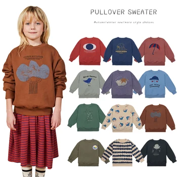 Copii se încadrează în 2020 haine baieti pulovere haine de iarna pentru fete pulover copii pulovere maneca Lunga O-gât pulover pulover drăguț