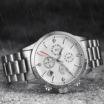 2021 LIGE Bărbați Ceasuri de Lux de Top de Brand Sport Cuarț Ceas Barbati Cronograf rezistent la apa Încheietura Ceas Bărbat din Oțel Inoxidabil Data Ceas
