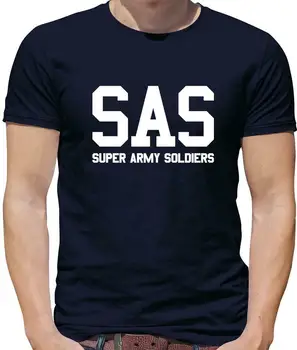 SAS Super-Soldați ai Armatei Mens T-Shirt - Forțele Britanice - Special Air Services
