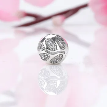 De Argint 925 La Modă Strălucitoare Ramură De Poziționare Catarama Se Potrivesc Pandora Femei Bratara & Colier Bijuterii Diy