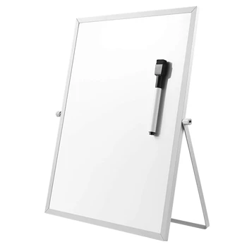 Netic Tabla cu Stand pentru Desktop Dublă față-Verso Alb Bord Planificator Memento pentru Birou Școală 11 inchi X 7 inchi