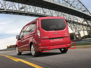 ANGRONG 2x Obiectiv Roșu OEM Bara Spate Reflector Pentru Ford Transit Van+ Nici un Bec