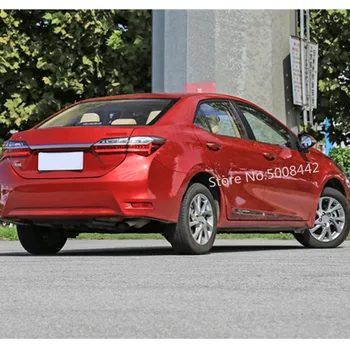 Pentru Toyota Corolla Altis 2019-2020 Masina Capitonaj Portieră ABS /Bandă de Oțel Inoxidabil Laminat Flux Panel Bara de protectie Hote Bastoane 4buc