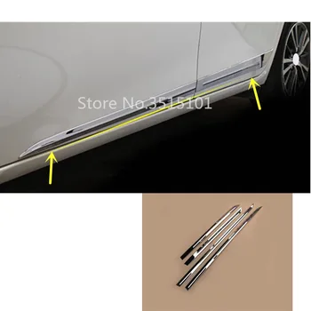 Pentru Toyota Corolla Altis 2019-2020 Masina Capitonaj Portieră ABS /Bandă de Oțel Inoxidabil Laminat Flux Panel Bara de protectie Hote Bastoane 4buc
