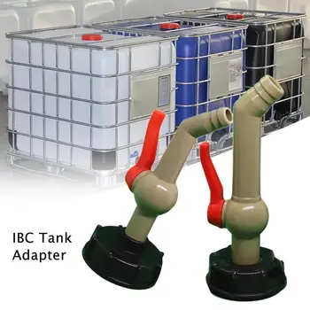 De 45 de grade IBC Tank Adaptor de Plastic S60x6 Furtun de Gradina Robinet Conector Rezervor de Apă de Înlocuire Conector Pentru Supapa Rezervorului de Obicei