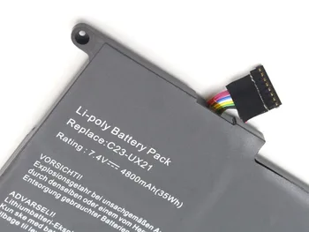 Golooloo 4800MaH 7.4 V Baterie Laptop pentru Asus C23-UX21 C23UX21 pentru Asus UX21 UX21A UX21E Serie de Ultrabook-uri