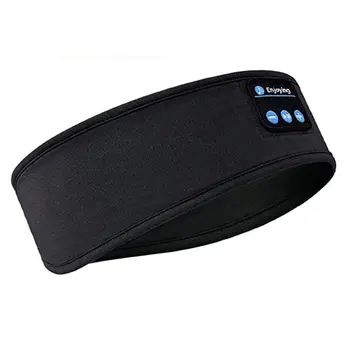OP009 Dormit Căști fără Fir, Căști Bluetooth 5.0 Sport Cască Văl Bentita de Muzică Built-In Masca de Ochi Yoga Turban