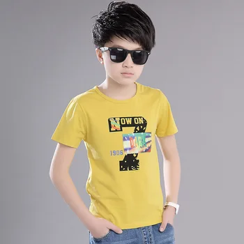 Vara 2020 baietel Tricou pentru Copii din Bumbac Tricou tricou Copii Haine Topuri Tee 3 4 5 6 7 8 9 10 11 12 13 14 15 16 An
