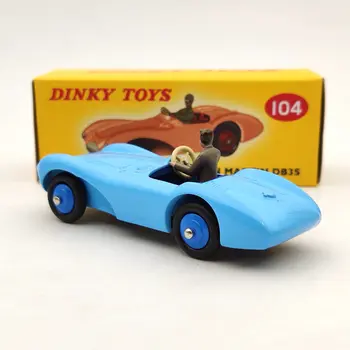 DeAgostini 1:43 Dinky Toys 104 Pentru Aston Martin DB3S Albastru turnat sub presiune Modele de Colectie