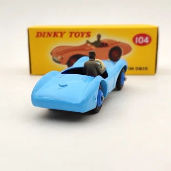 DeAgostini 1:43 Dinky Toys 104 Pentru Aston Martin DB3S Albastru turnat sub presiune Modele de Colectie