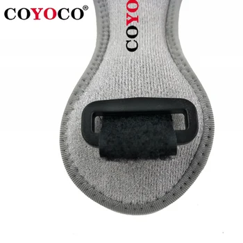 1 Buc Reglabil Rotula Pad Protector Bretele Genunchi Sprijin KneePad COYOCO Brand Anti Cade Prejudiciu Bandaj Tipsie de Paza Gri