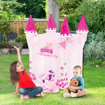 Copiii Se Joacă Cort Toy Princess Castle Casă De Joacă Cort În Aer Liber Interior Cort De Joaca Pentru Copii