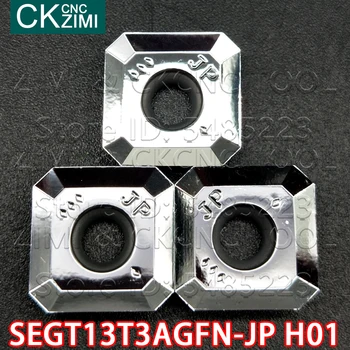 SEGT13T3AGFN-JP H01 carbură lama CNC insertii de Aluminiu cutite de strung lama de prelucrare a lemnului instrumente de cotitură SEGT pentru Cupru aluminiu