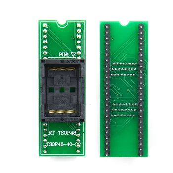 Livrare gratuita Top de Calitate TSOP48 să DIP48 adaptor,TSOP48 test soclu de 0,5 mm Pas pentru RT809F RT809H & pentru XELTEK USB Programator