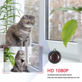 Camera WIFI Wireless Mini Camera wireless de Acasă de Securitate HD Două Modul de Viziune de Noapte Video Home Security Camera WIFI 1080P Pentru o Casă Inteligentă