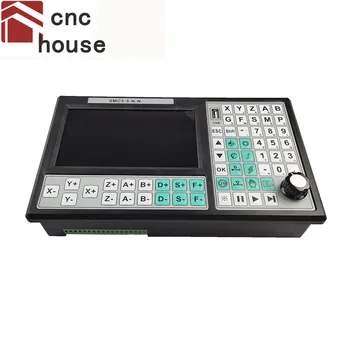 Oferta speciala fierbinte 5 axe offline CNC controller set 500KHz sistem de control al mișcării cu ecran de 7 inch 6 axe de oprire de urgență roată de mână