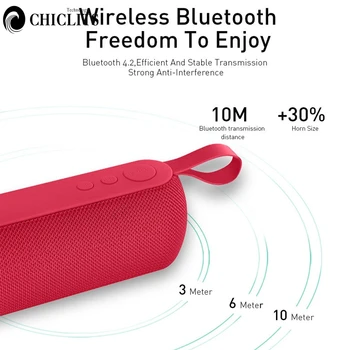Wireless Bluetooth 4.2 Vorbitor 3D Grele Bass Muzica Stereo MP3 Player, Suport Microfon, Card TF, AUX USB Pentru iphone xiaomi Telefon Inteligent