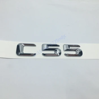 Pentru Mercedes Benz AMG C CLK CLS Clasa C43 C55 CL55 CLK55 CLS63 Portbagaj Spate Emblema, Insigna Chrome Litere autocolant