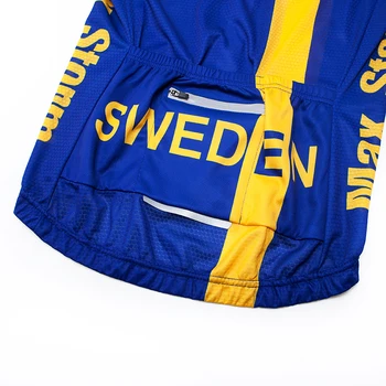 2019 Suedia, noua echipa de ciclism tricou de iarna cu maneca lunga Iarna Fleece&nu Fleece ciclism îmbrăcăminte Reflectorizantă cu fermoar buzunar 4