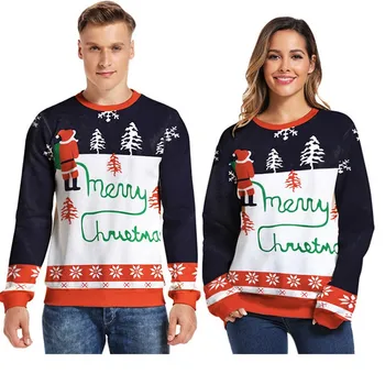 Ugly crăciun pulover pulover hanorac cu glugă bărbați femei 2020 maneci lungi cu glugă topuri grafic 3d de imprimare pulovere jachete