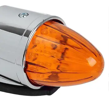 5Pcs 17 LED Amber Taxi Marker-ul creatininei Acoperiș Execută de Sus Lumina, Pentru un Camion