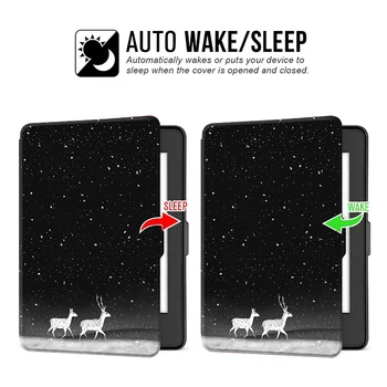 Caz pentru Kindle Paperwhite 3/2/1 Capacul (7 Gen 2012/2013//2017 Releas) Portabile de Lectură Caz cu Somn/Wake Auto Anti-toamna