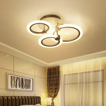 Moderne LED Lumini Plafon Pentru luat Masa Camera de zi Bucatarie Corpuri de Lampă Acasă Restaurant Plafon Cu Telecomanda Dormitor Plafonului