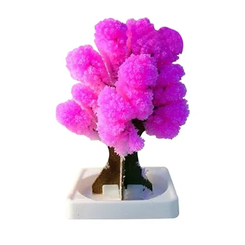 1/2 buc Magic Japoneză Sakura, Copac, Pom de Crăciun de Hârtie Inflorire Hârtie Cristal Copaci Copii DIY Jucărie KSI999