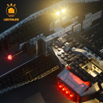LIGHTAILING Lumină LED-uri Kit Pentru 75179 Stea de Război Serie Ren e TIE Fighter Lumină Set Compatibil Cu 05127 (NU se Includ În Model)