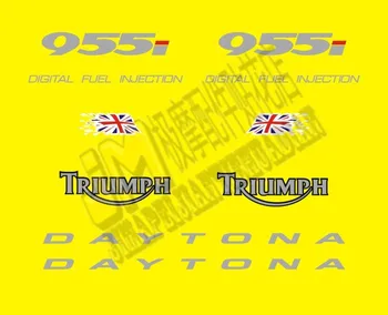 Transport gratuit de Înaltă Calitate Motocicleta Decal Autocolant Vopsibil Grafică Set de Transfer se Potrivesc Pentru Triumph Daytona 955i An 2000-2002