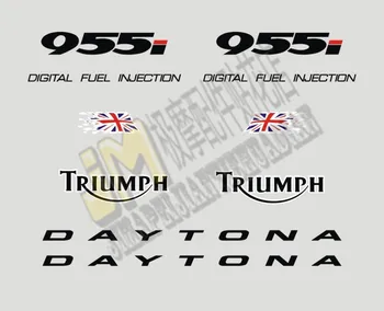 Transport gratuit de Înaltă Calitate Motocicleta Decal Autocolant Vopsibil Grafică Set de Transfer se Potrivesc Pentru Triumph Daytona 955i An 2000-2002