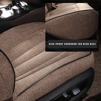 ZHOUSHENGLEE Personalizate IN huse auto set Pentru SKODA Yeti KODIAQ Octavia Superb Fabia Rapidă KAROQ KAMIQ Automobile Seat Cove