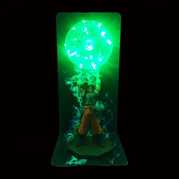 Lampă cu led-uri Goku Puterea Bombe corp de Iluminat Lampa de Masa DBZ Lumini Decorative Copil Copii Copii a CONDUS Lumina de Noapte pentru Dormitor