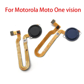 20buc/lot Senzor de Amprentă digitală se Întoarcă Acasă Tastă Meniu Butonul Flex Cablu Panglică Pentru Motorola Moto O Viziune